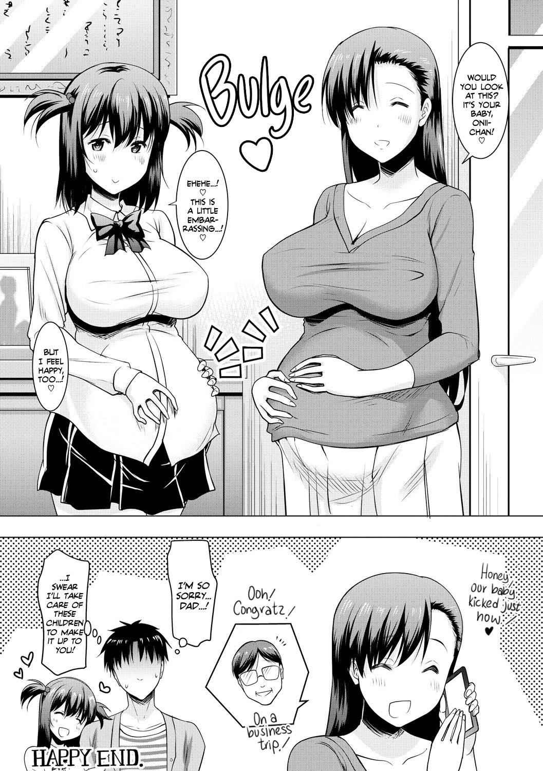 I Can't Live Without My Little Sister's Tongue Chapter 01-02 + Secret Baby-making Sex with a Big-titted Mother and Daughter! page 98