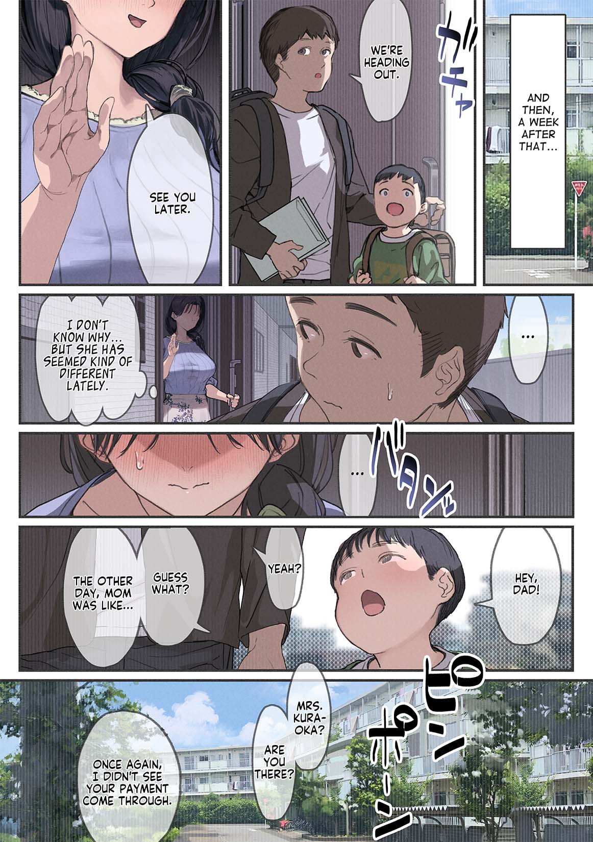 I Can't Pay Rent This Month. [Desperate Housewife Chifuyu] I Became My Landlord's Mistress Behind My Husband's Back. page 65