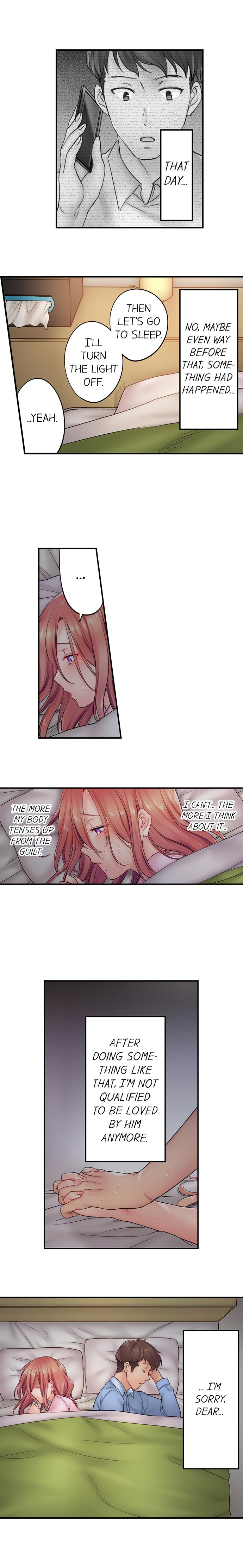 I Can't Resist His Massage! Cheating in Front of My Husband's Eyes page 187