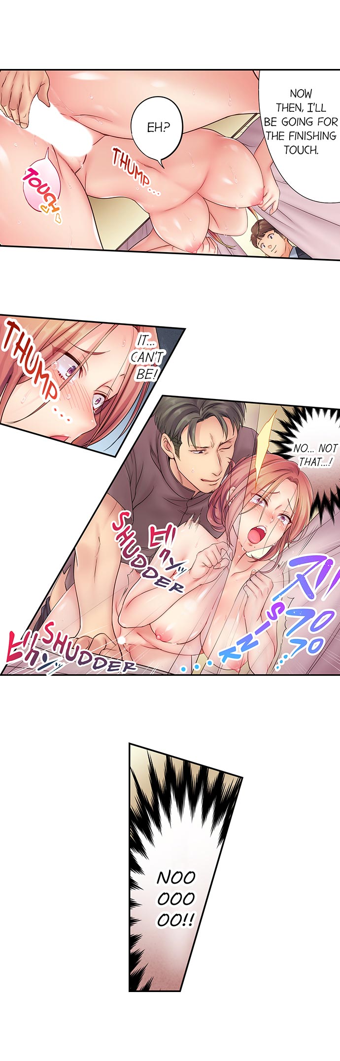 I Can't Resist His Massage! Cheating in Front of My Husband's Eyes page 27