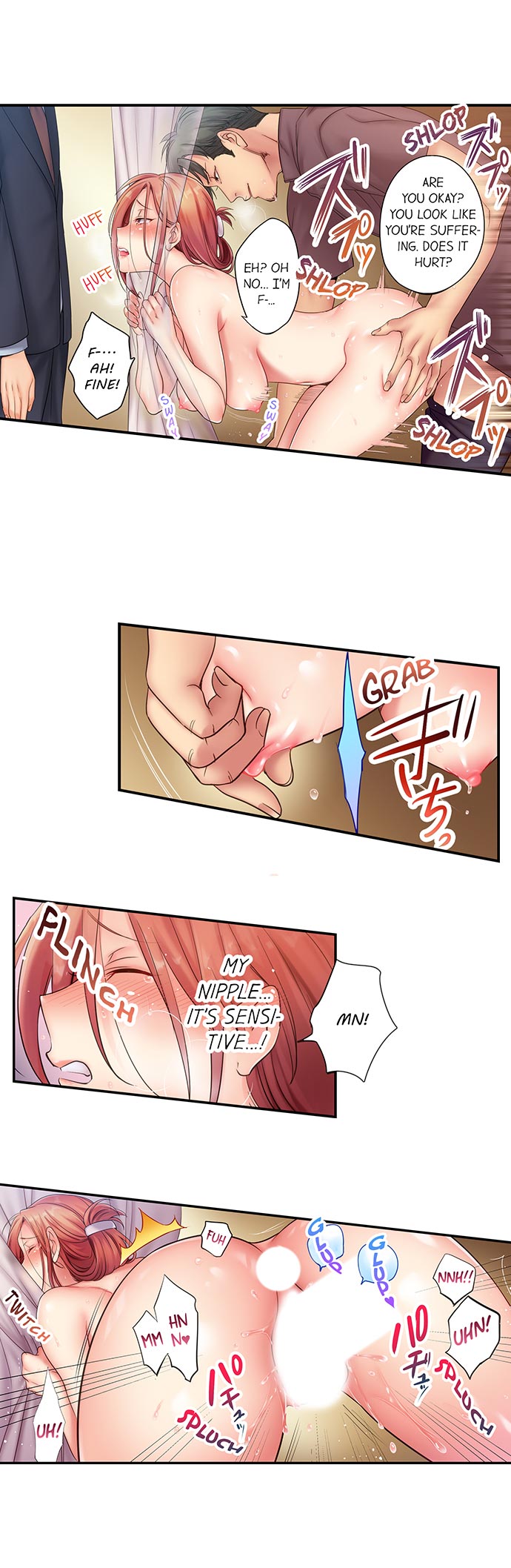 I Can't Resist His Massage! Cheating in Front of My Husband's Eyes page 29