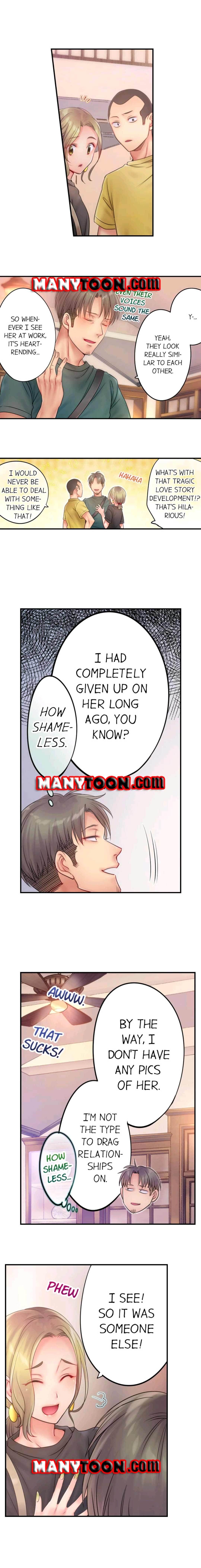 I Can't Resist His Massage! Cheating in Front of My Husband's Eyes page 423