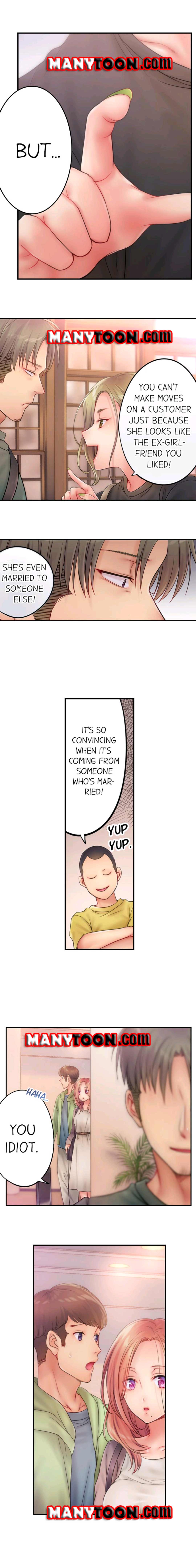 I Can't Resist His Massage! Cheating in Front of My Husband's Eyes page 424