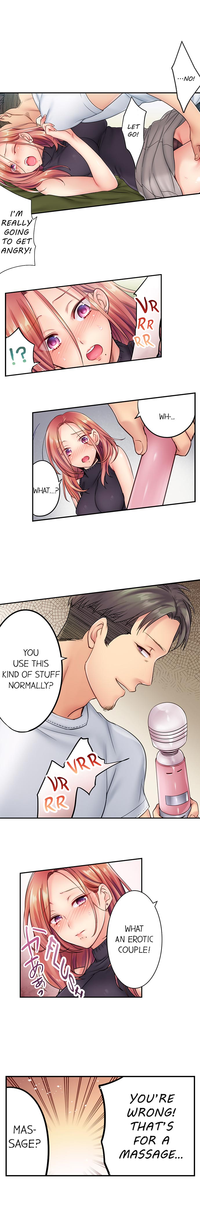 I Can't Resist His Massage! Cheating in Front of My Husband's Eyes page 48