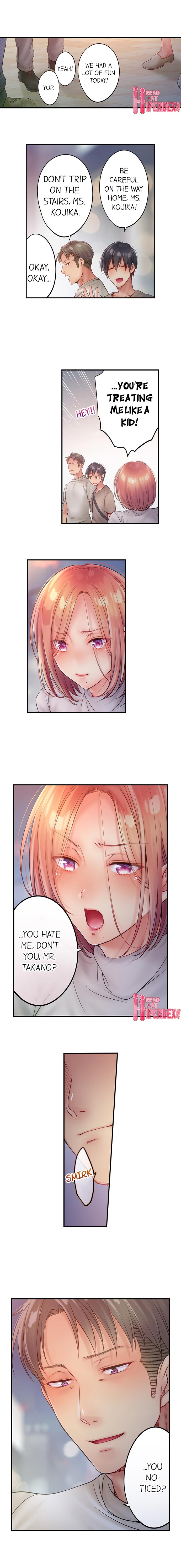 I Can't Resist His Massage! Cheating in Front of My Husband's Eyes page 586