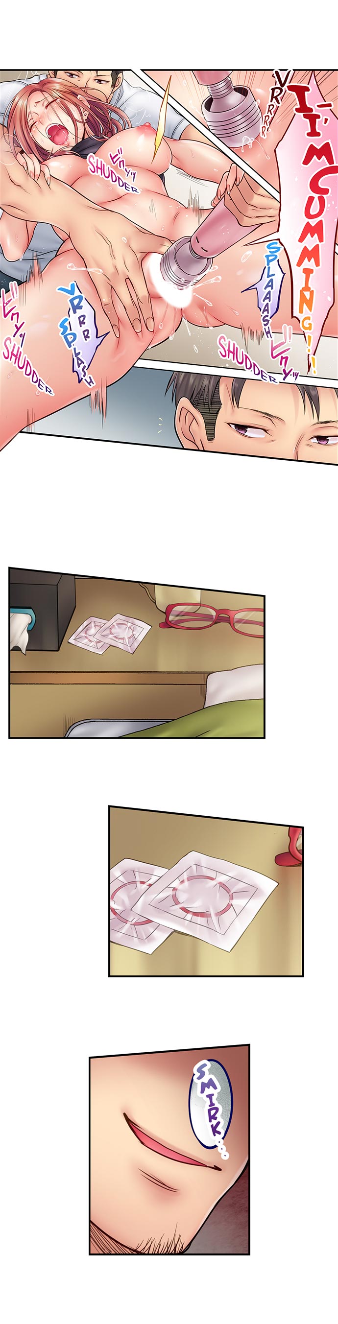 I Can't Resist His Massage! Cheating in Front of My Husband's Eyes page 60
