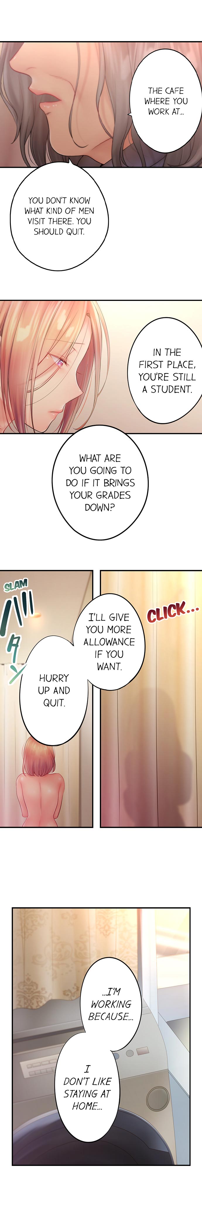 I Can't Resist His Massage! Cheating in Front of My Husband's Eyes page 608