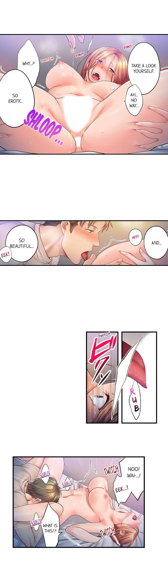I Can't Resist His Massage! Cheating in Front of My Husband's Eyes page 666
