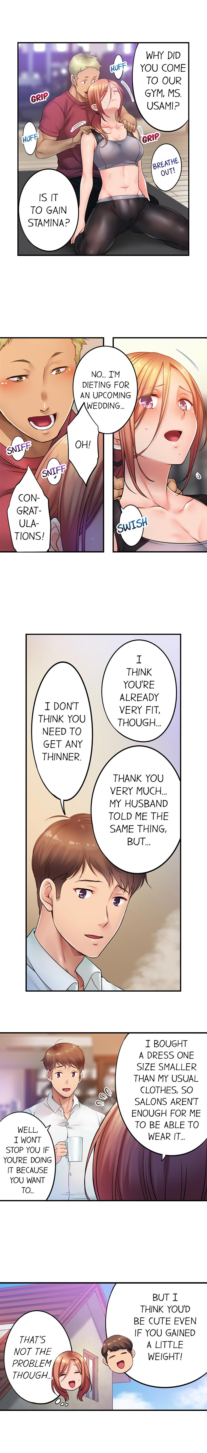 I Can't Resist His Massage! Cheating in Front of My Husband's Eyes page 683