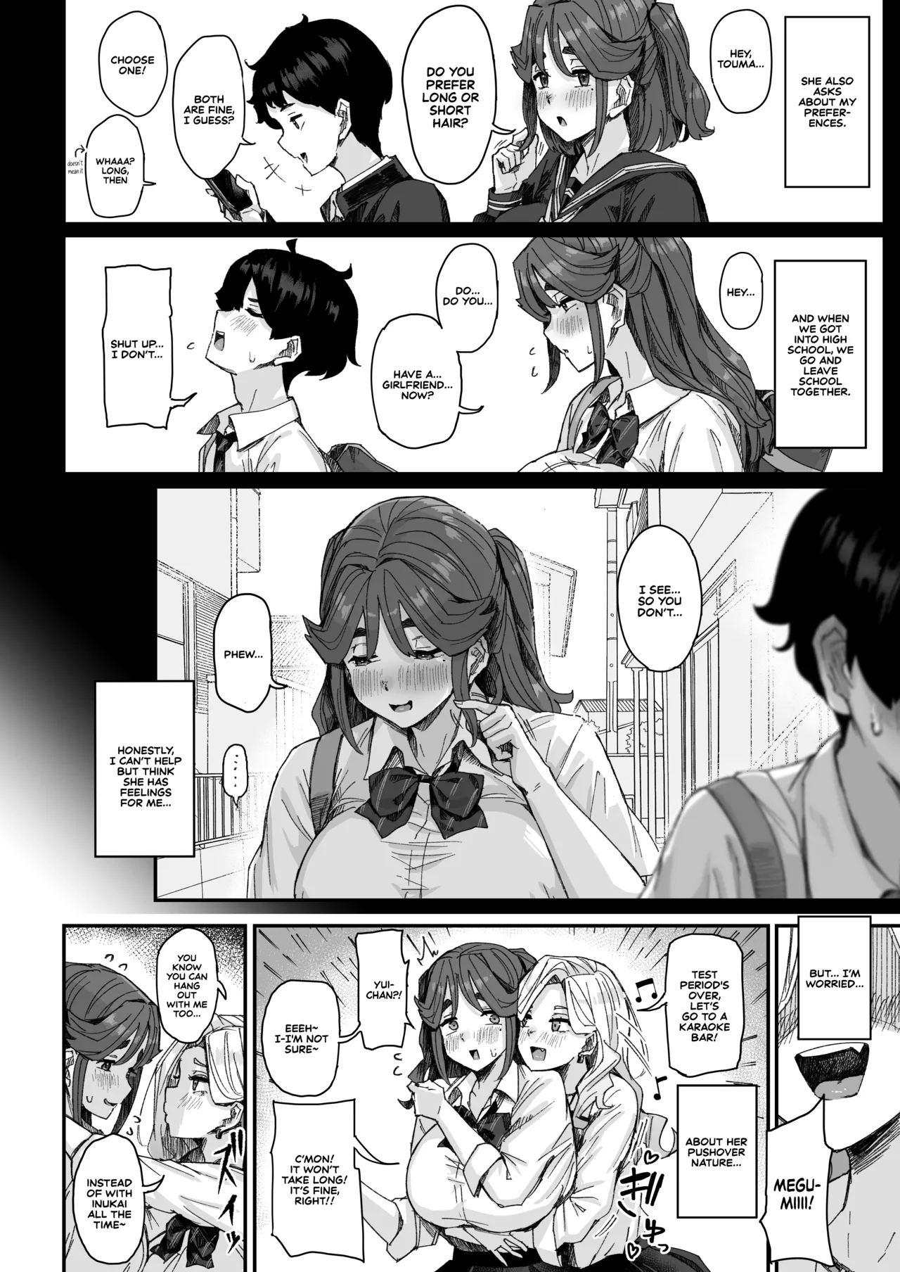 I Can't Stop Thinking About My Childhood Friend Who’s Such a Pushover. page 5