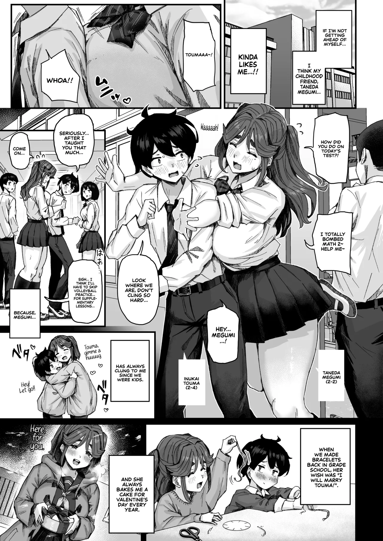 I Can't Stop Thinking About My Childhood Friend Who’s Such a Pushover. page 4