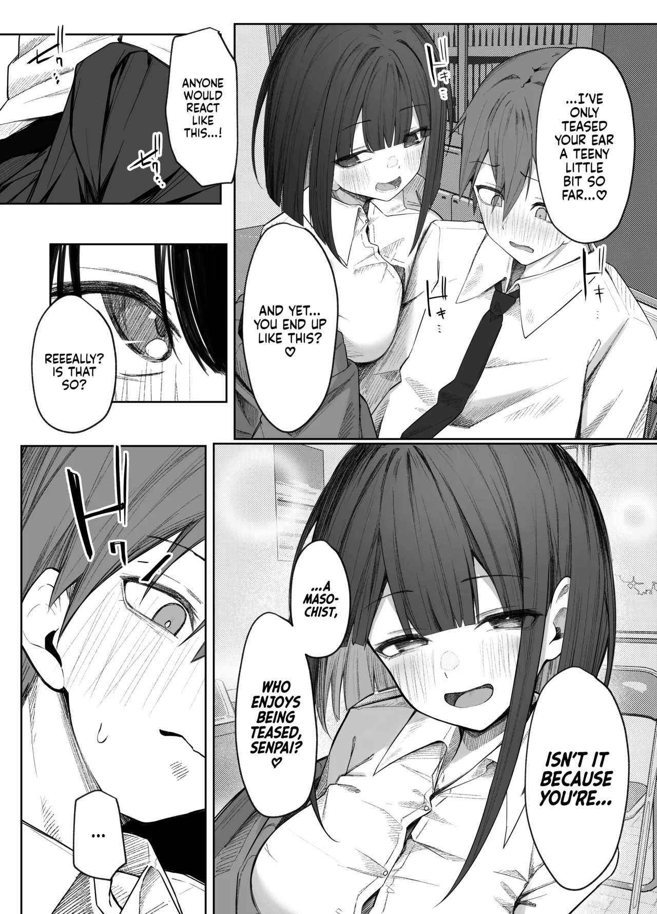 I Can’t Resist Satou-san’s Sweet Sadistic Teasing! page 10