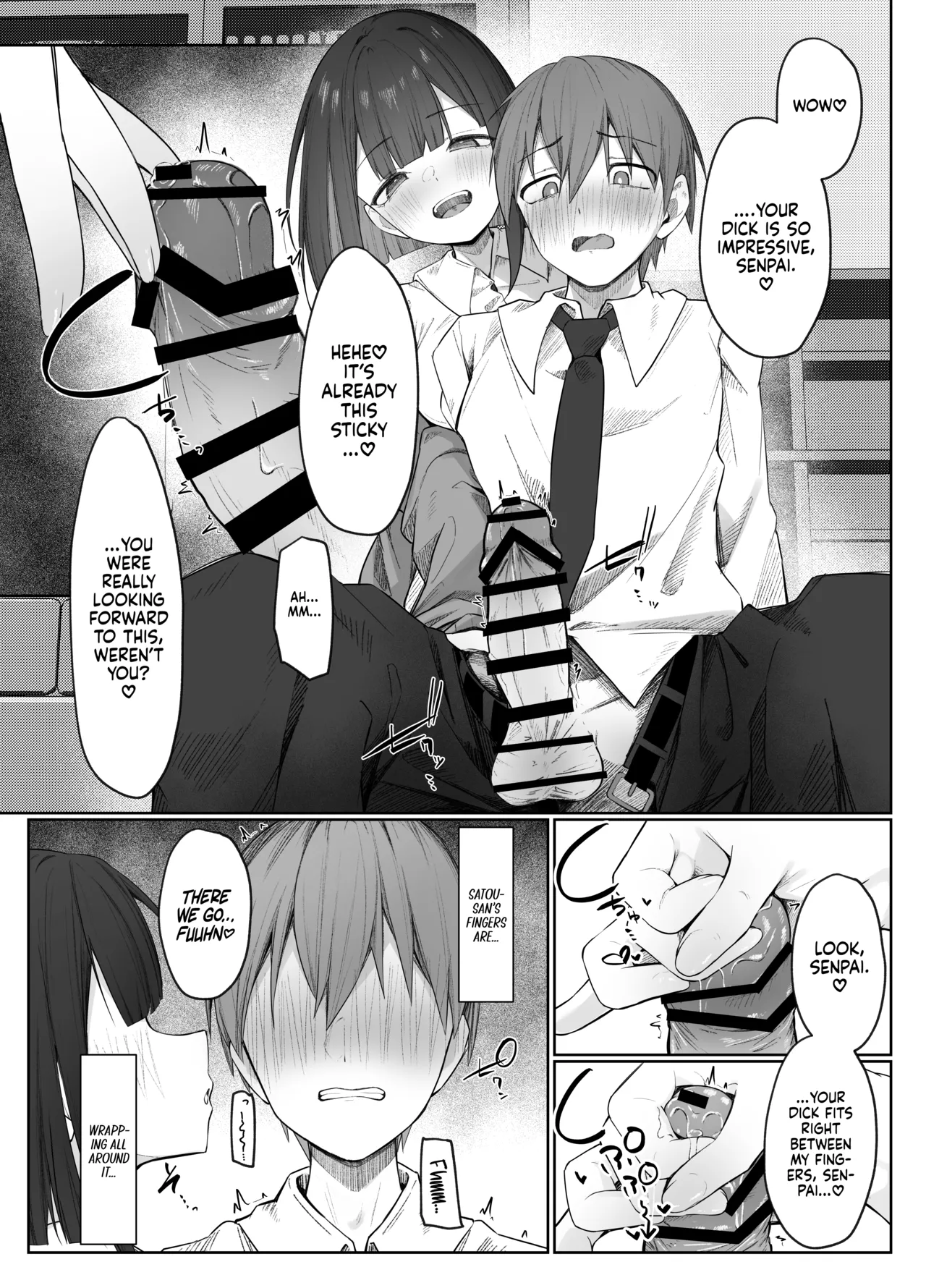 I Can’t Resist Satou-san’s Sweet Sadistic Teasing! page 14