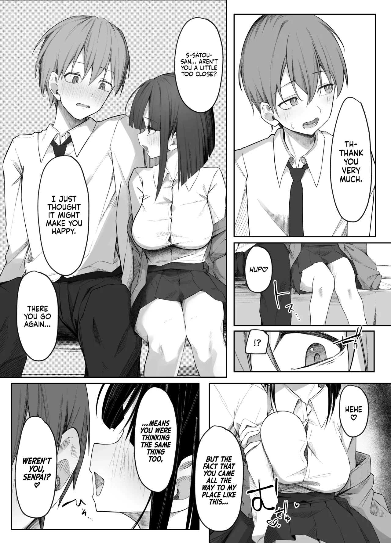 I Can’t Resist Satou-san’s Sweet Sadistic Teasing! page 19