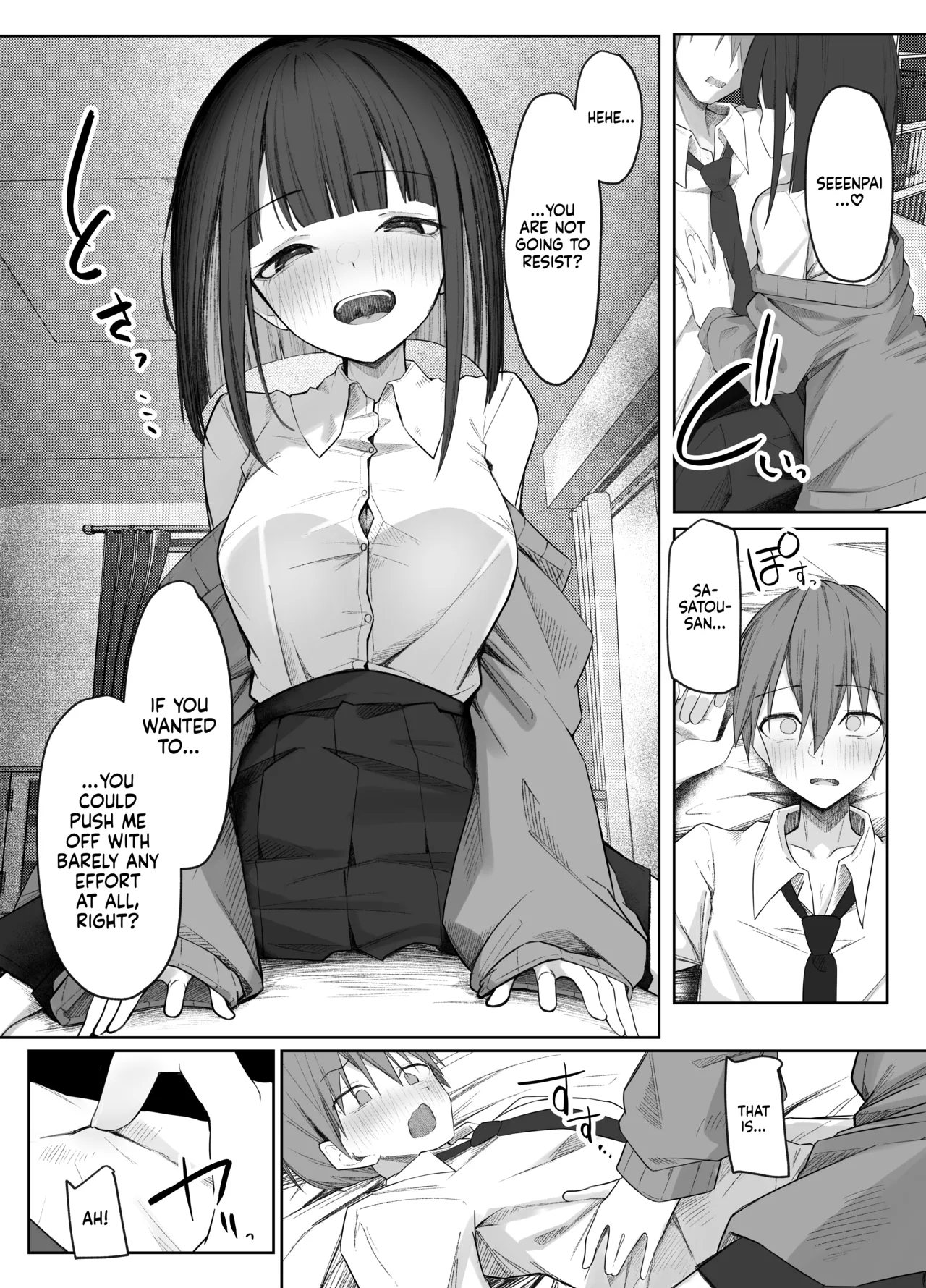 I Can’t Resist Satou-san’s Sweet Sadistic Teasing! page 21