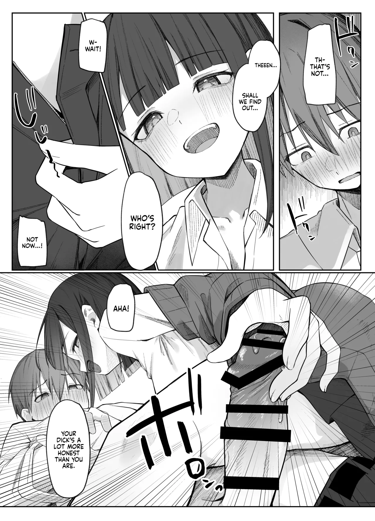 I Can’t Resist Satou-san’s Sweet Sadistic Teasing! page 24