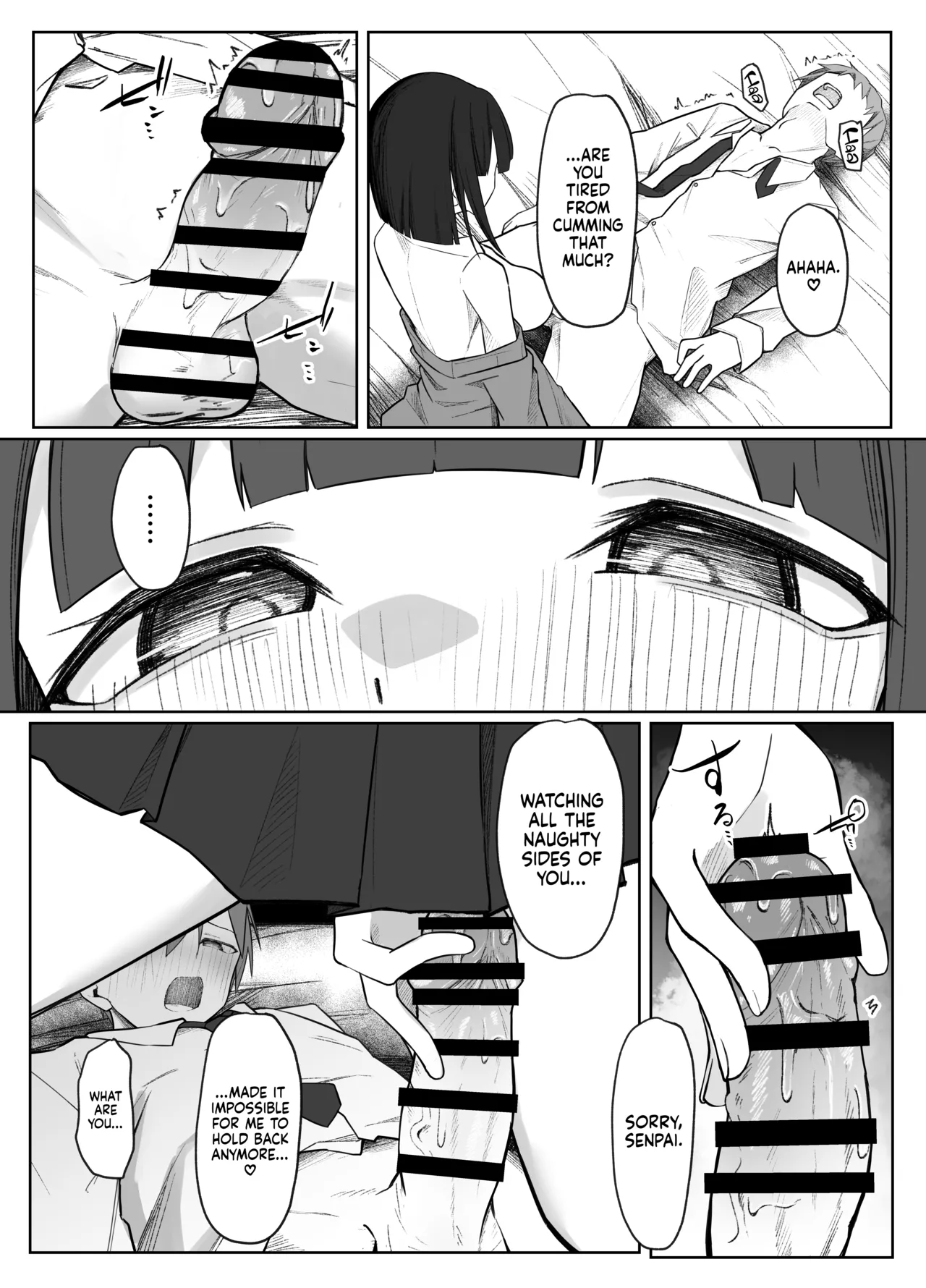 I Can’t Resist Satou-san’s Sweet Sadistic Teasing! page 33