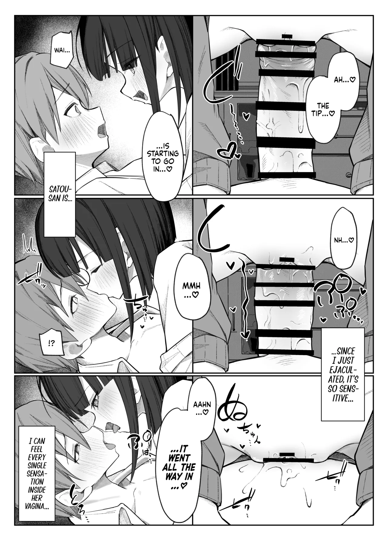 I Can’t Resist Satou-san’s Sweet Sadistic Teasing! page 36