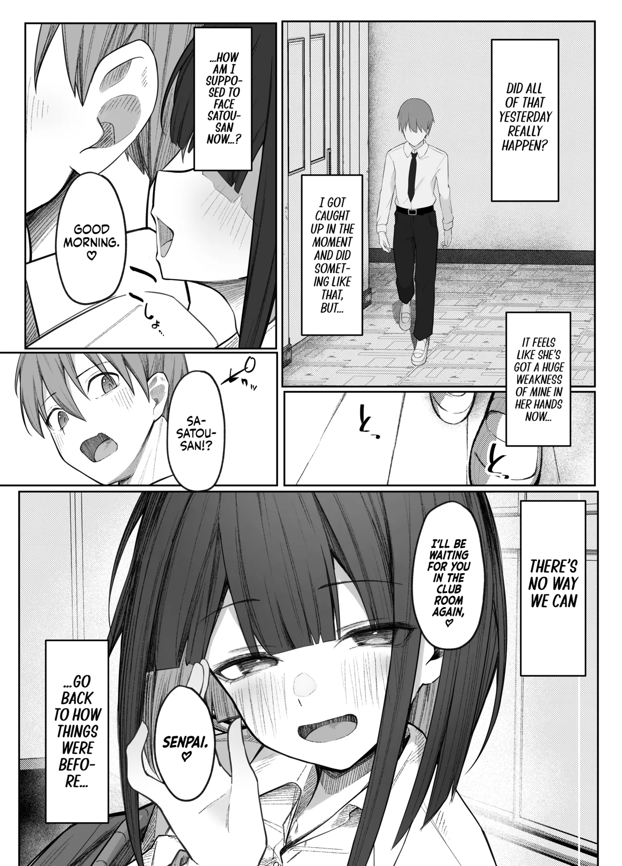 I Can’t Resist Satou-san’s Sweet Sadistic Teasing! page 46