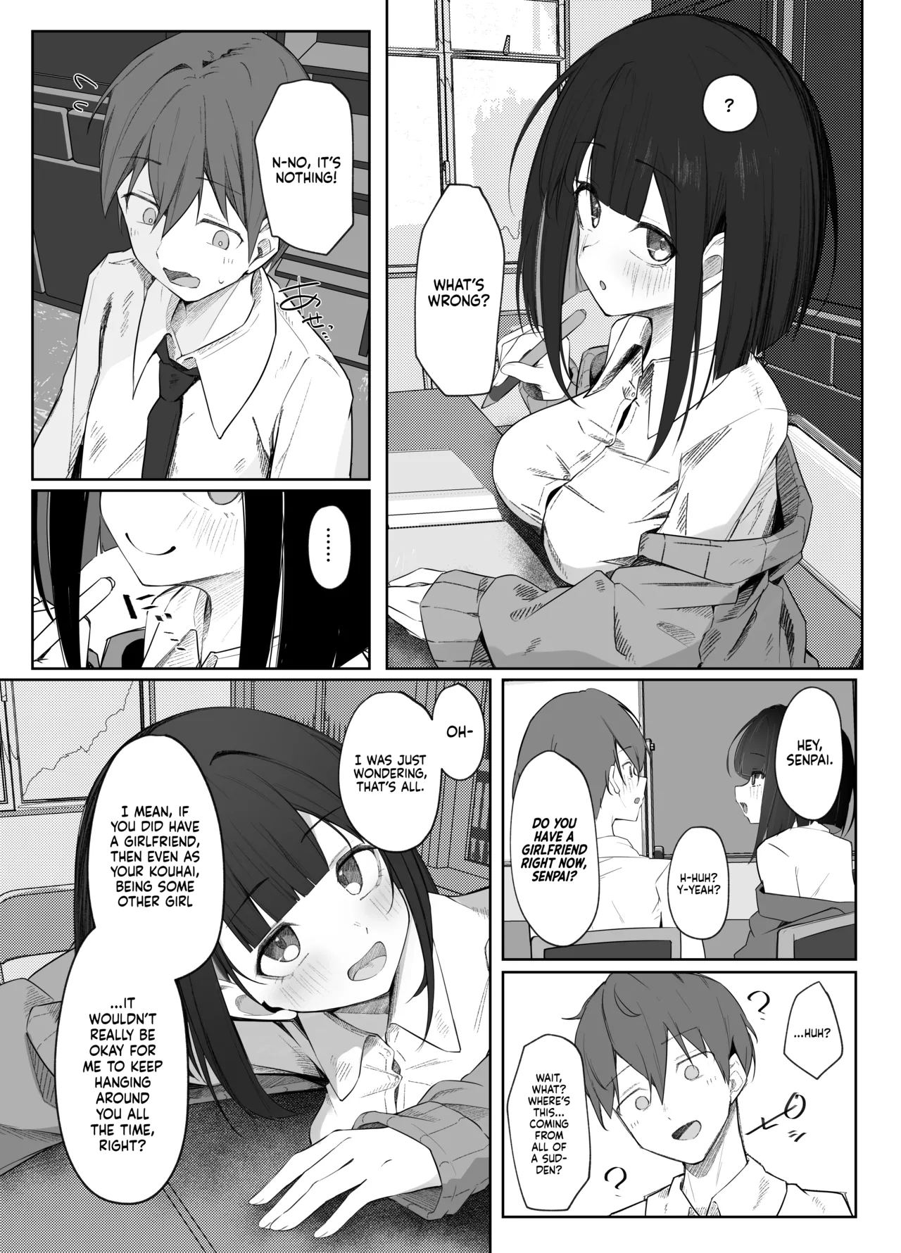 I Can’t Resist Satou-san’s Sweet Sadistic Teasing! page 6