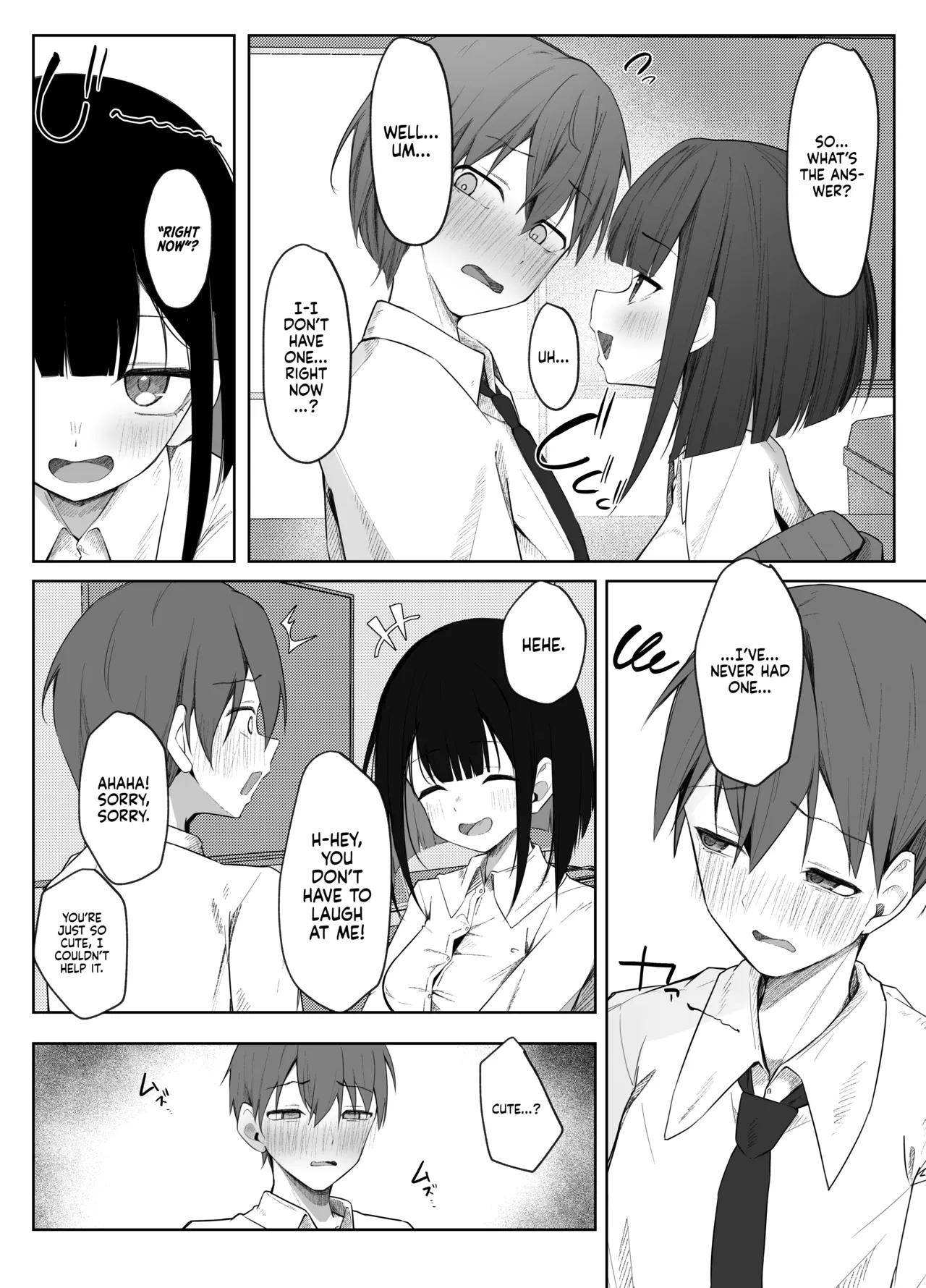 I Can’t Resist Satou-san’s Sweet Sadistic Teasing! page 7
