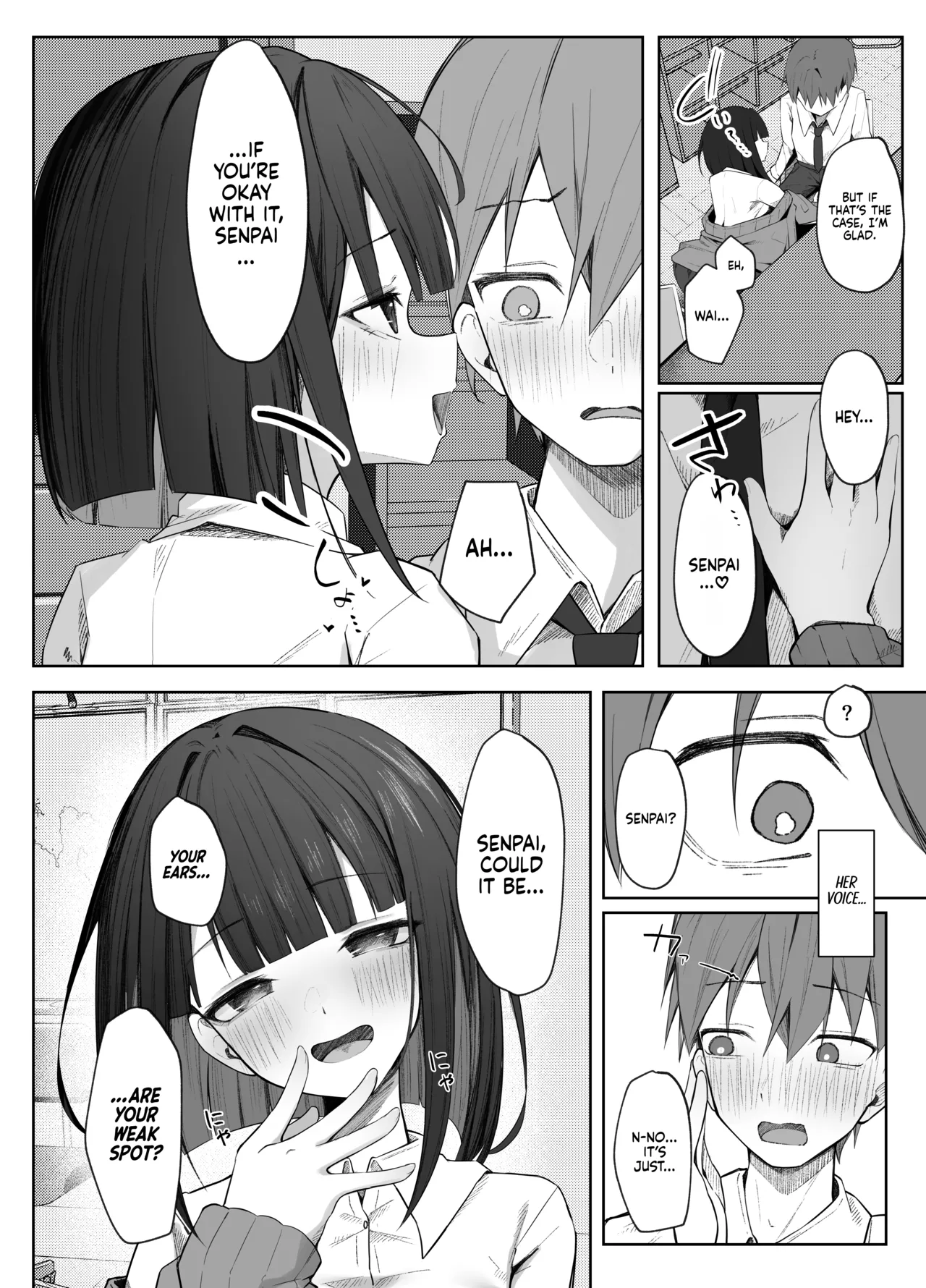 I Can’t Resist Satou-san’s Sweet Sadistic Teasing! page 8