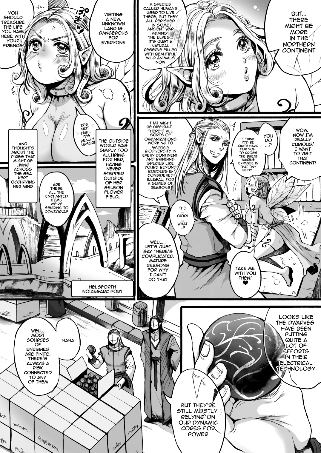 I Caught A Fairy ~First Part~ page 4