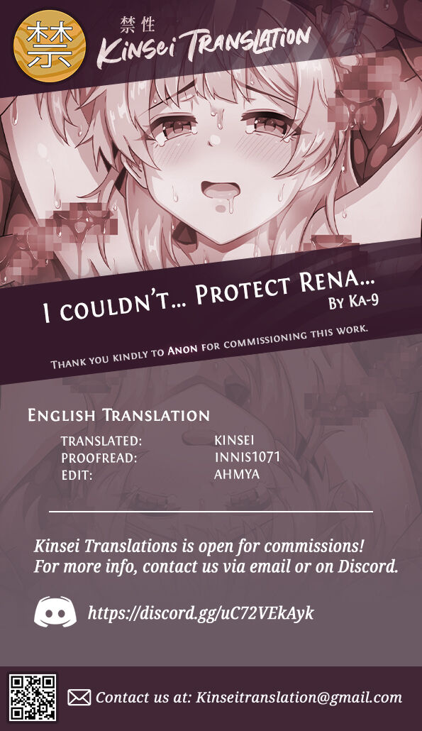 I Couldn't... Protect Rena... page 19