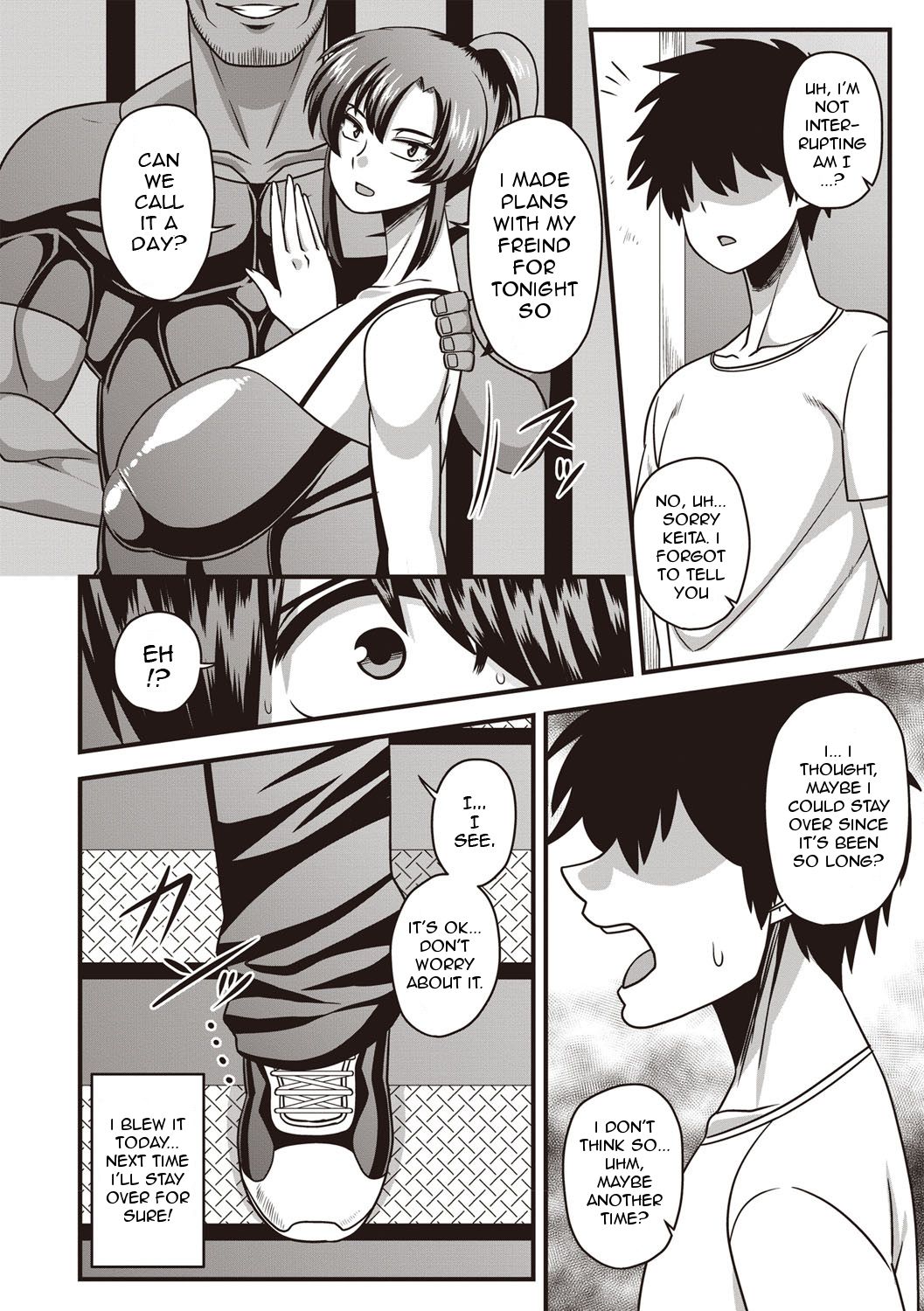 I didn't have a chance against that humongous dick♥ page 18