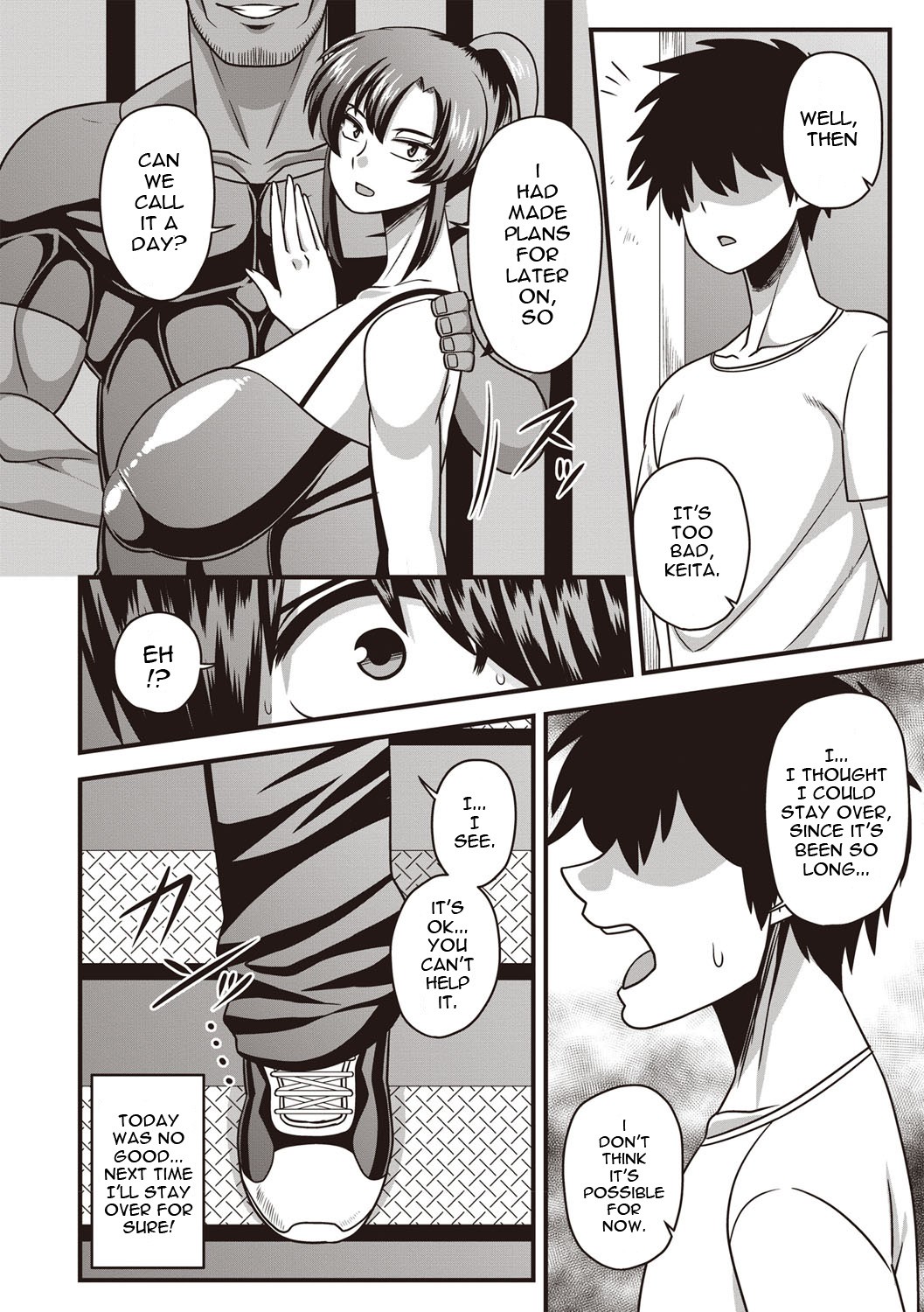 I didn't have a chance against that humongous dick♥ page 18
