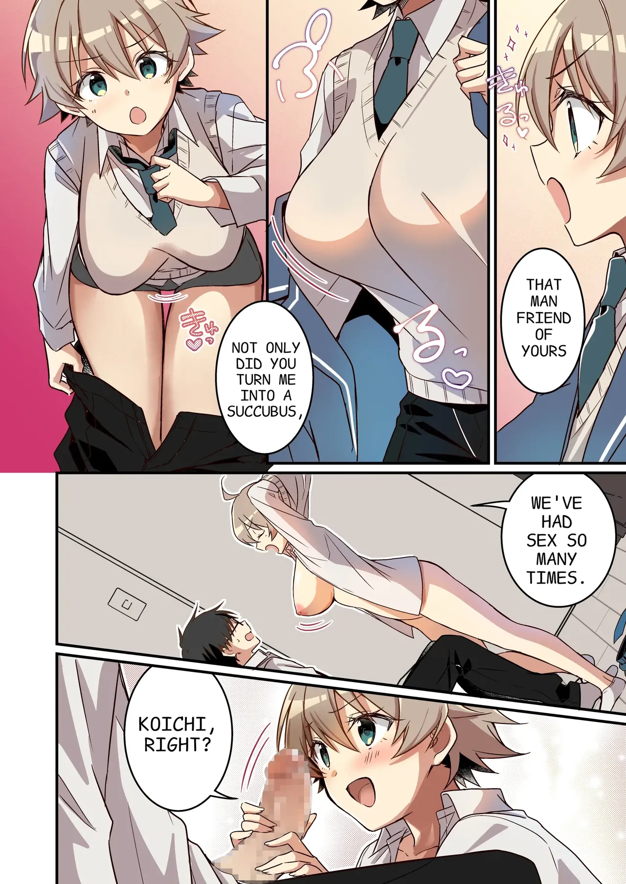 I didn't hear that I was the summoned succubus page 30