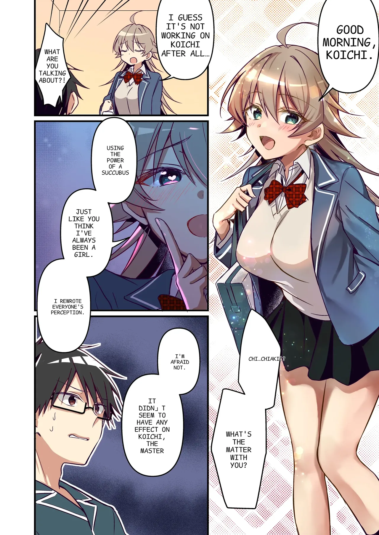 I didn't hear that I was the summoned succubus page 36