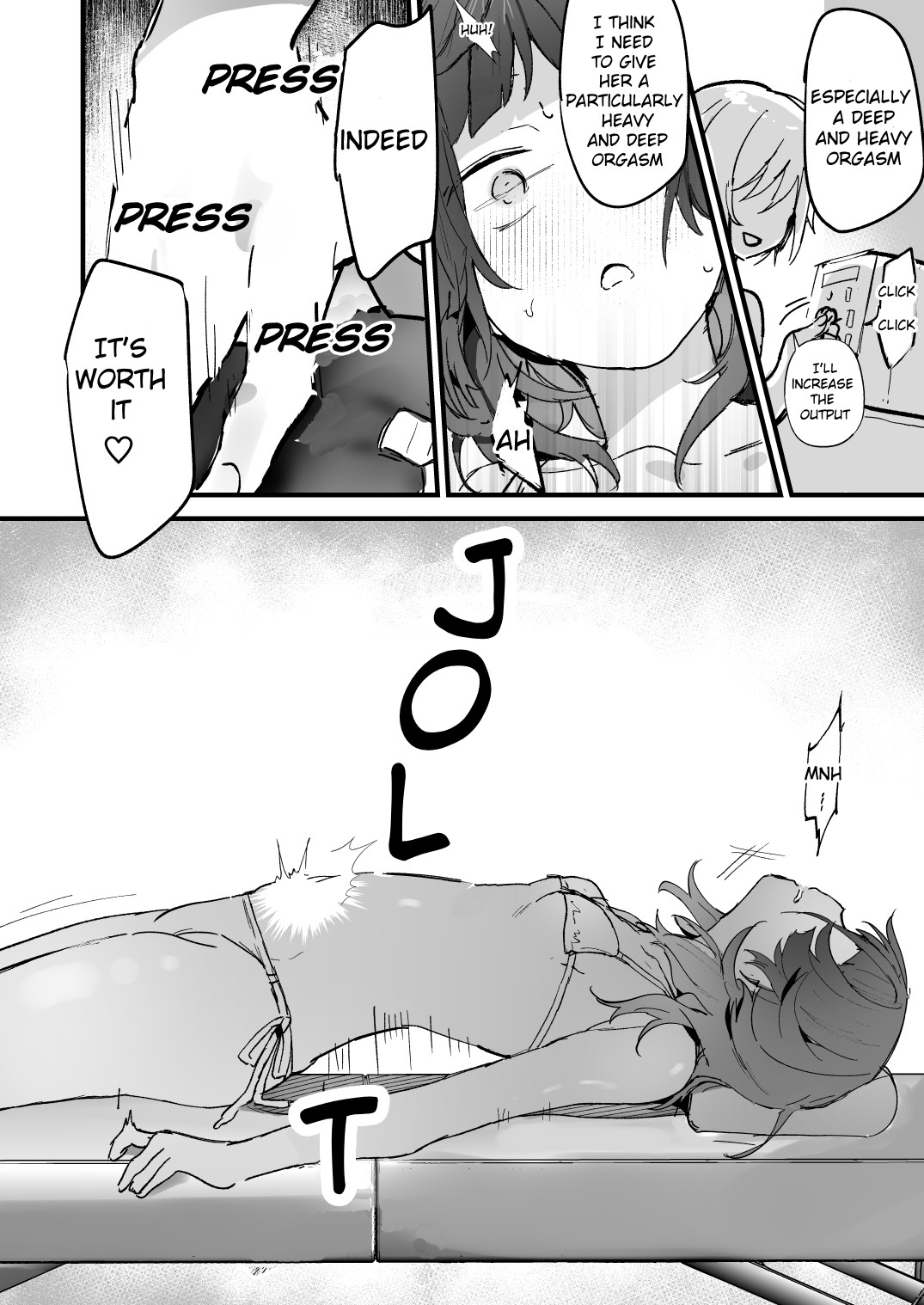 I Don't Think an Electric Current Massage is Going to Make Me Cum page 12