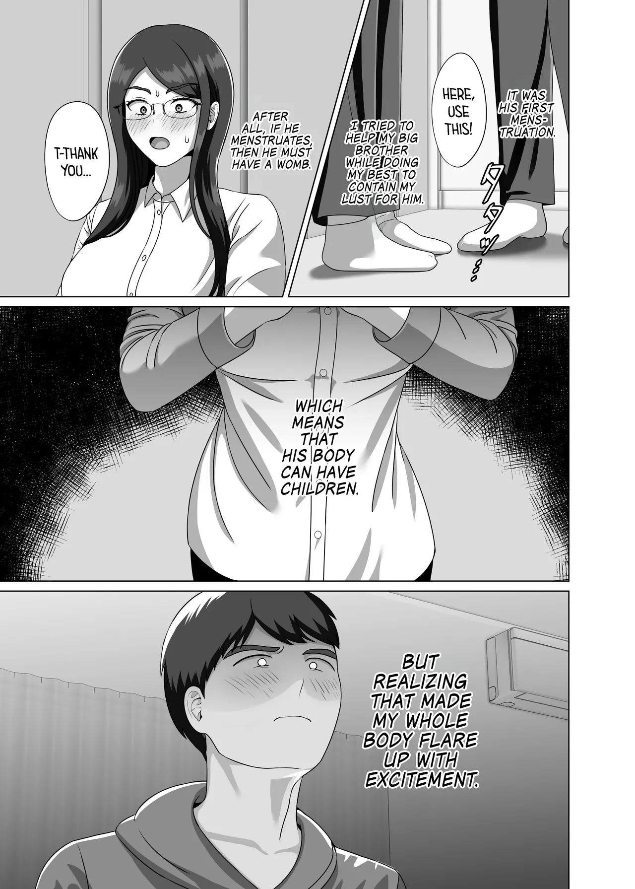 I Fell in Love With My Gender Bent Big Brother and Made Him a Woman for Good by Knocking Him Up! page 10