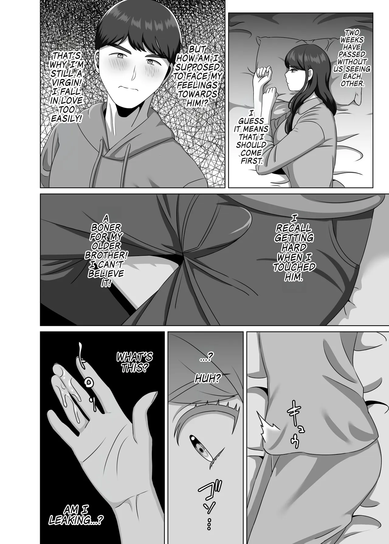 I Fell in Love With My Gender Bent Big Brother and Made Him a Woman for Good by Knocking Him Up! page 16