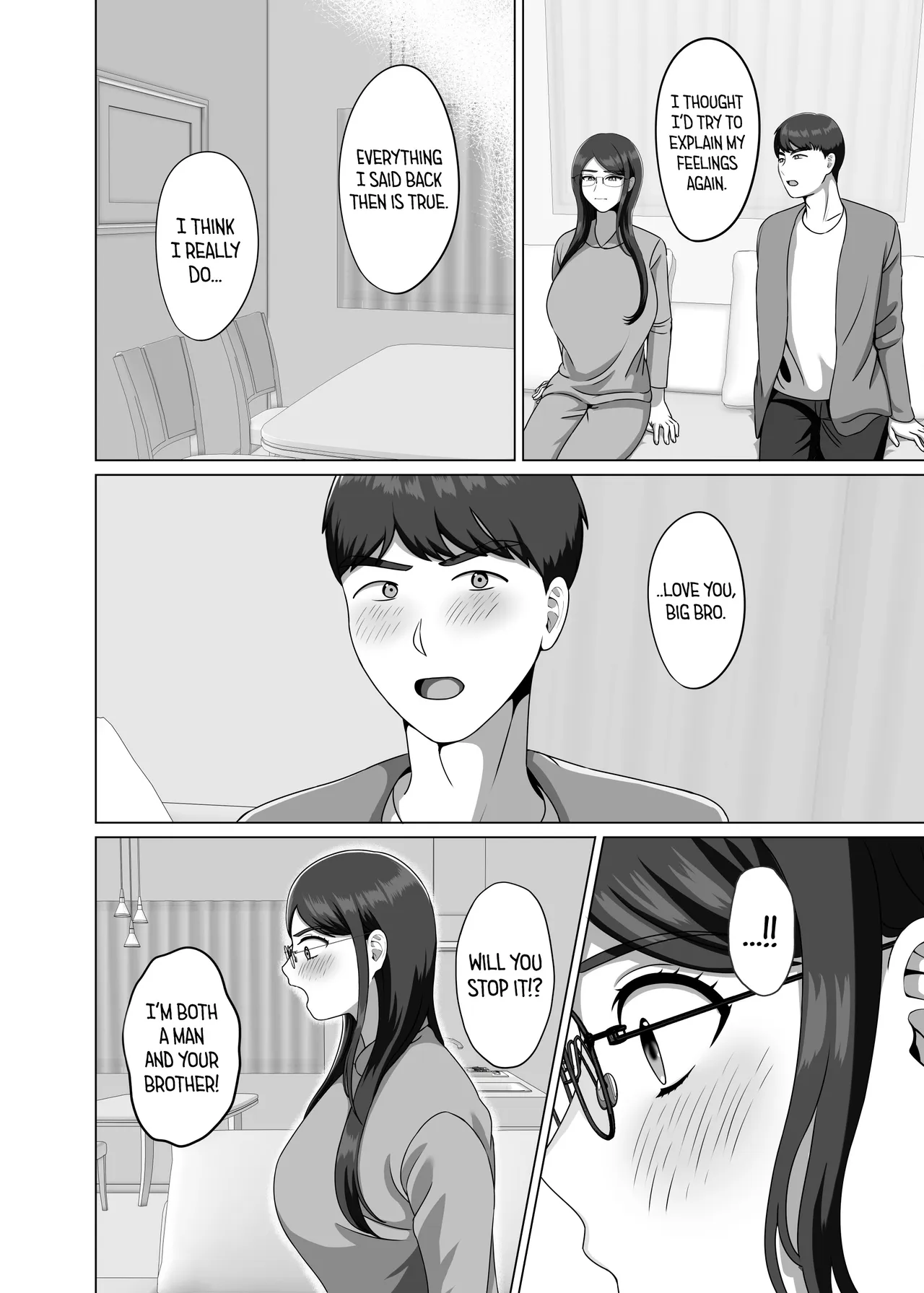 I Fell in Love With My Gender Bent Big Brother and Made Him a Woman for Good by Knocking Him Up! page 18