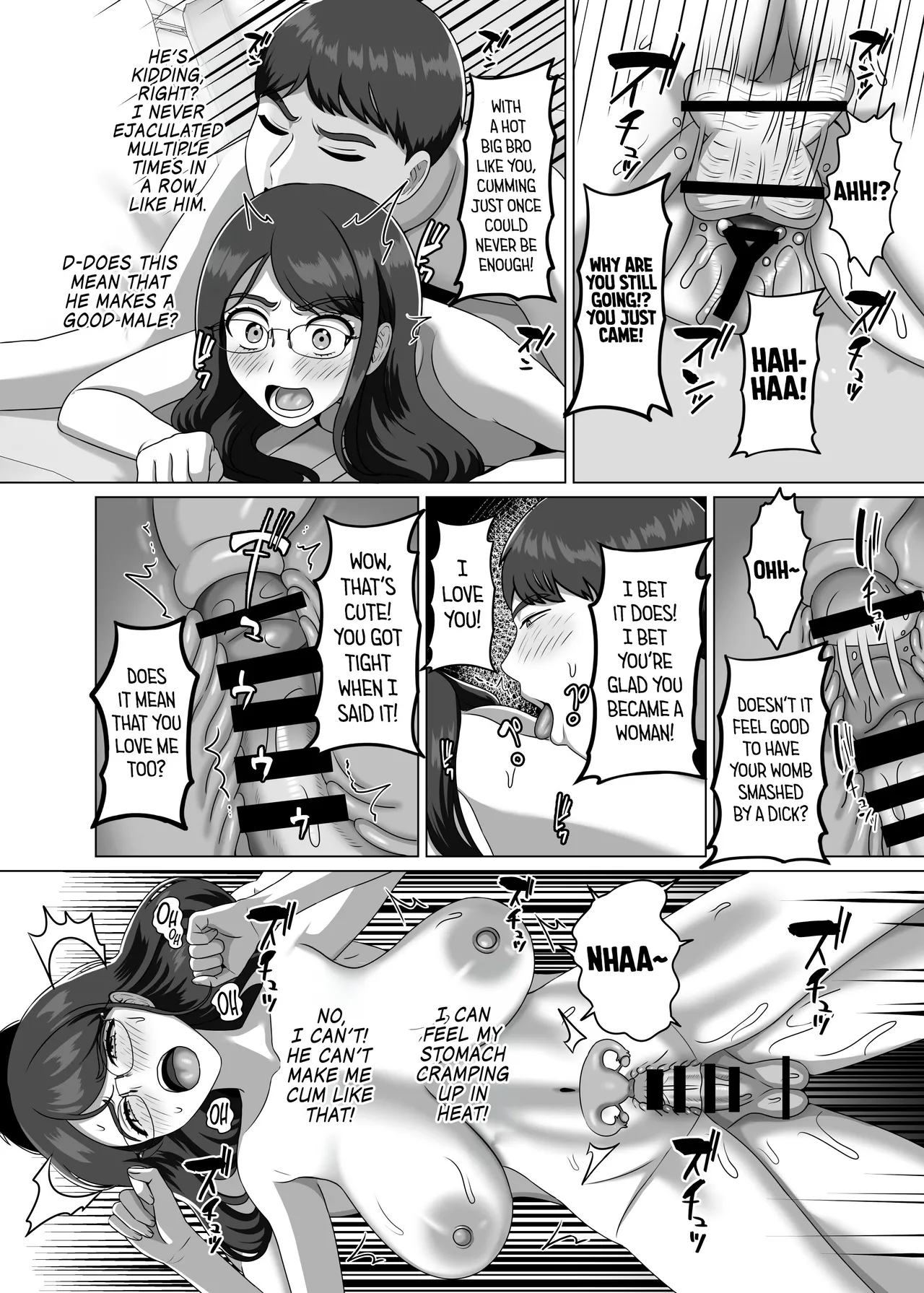 I Fell in Love With My Gender Bent Big Brother and Made Him a Woman for Good by Knocking Him Up! page 30