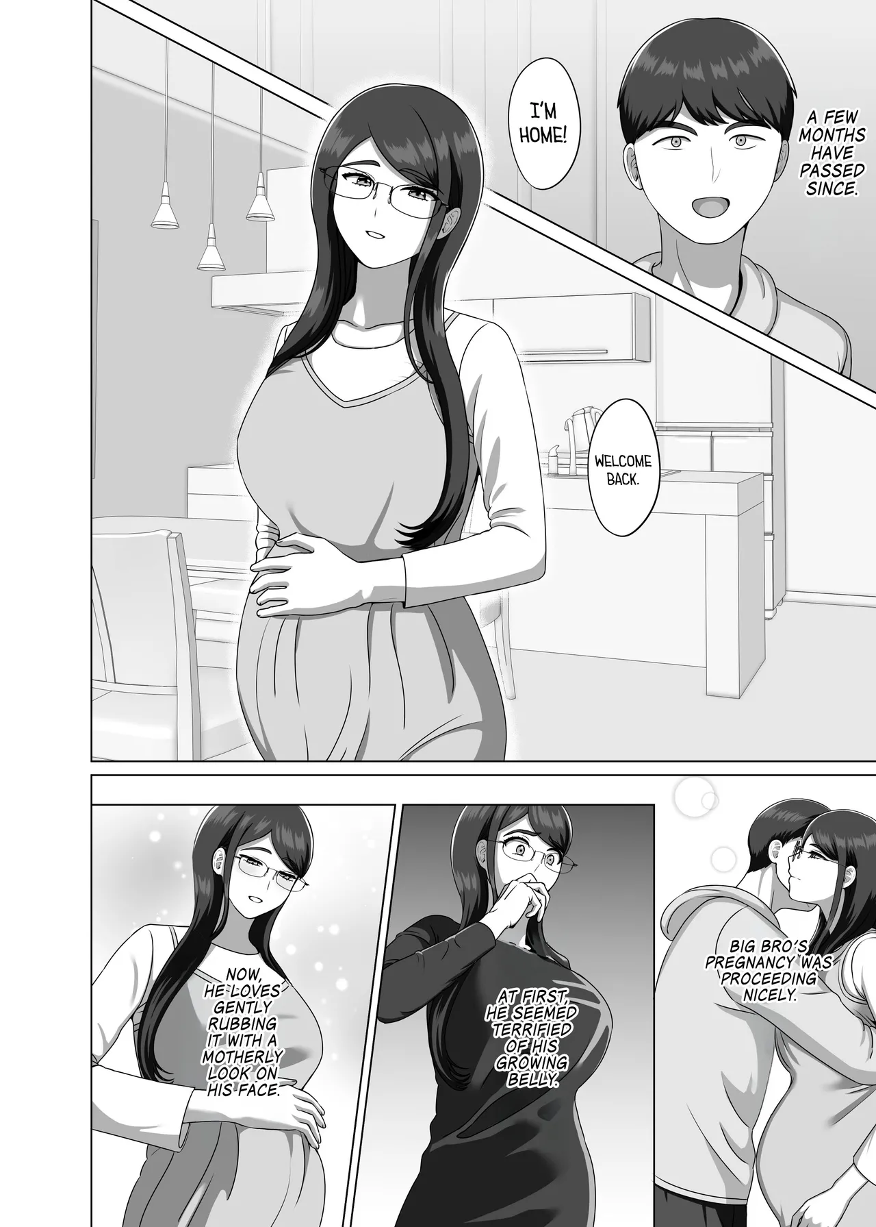 I Fell in Love With My Gender Bent Big Brother and Made Him a Woman for Good by Knocking Him Up! page 34