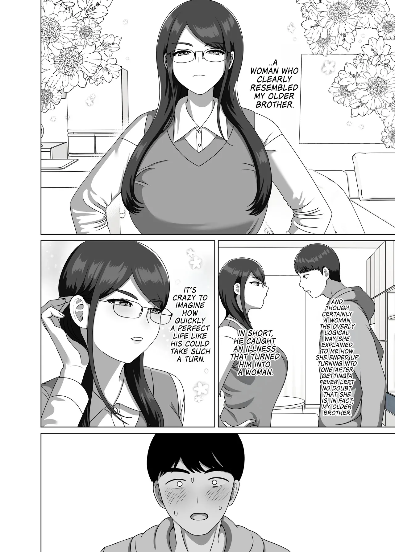 I Fell in Love With My Gender Bent Big Brother and Made Him a Woman for Good by Knocking Him Up! page 4