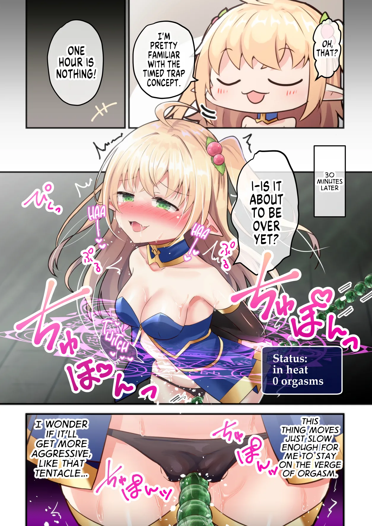 I Finally Got TS Reborn in a Porn Game and Dove Right into its Ero Trap Dungeon! page 11