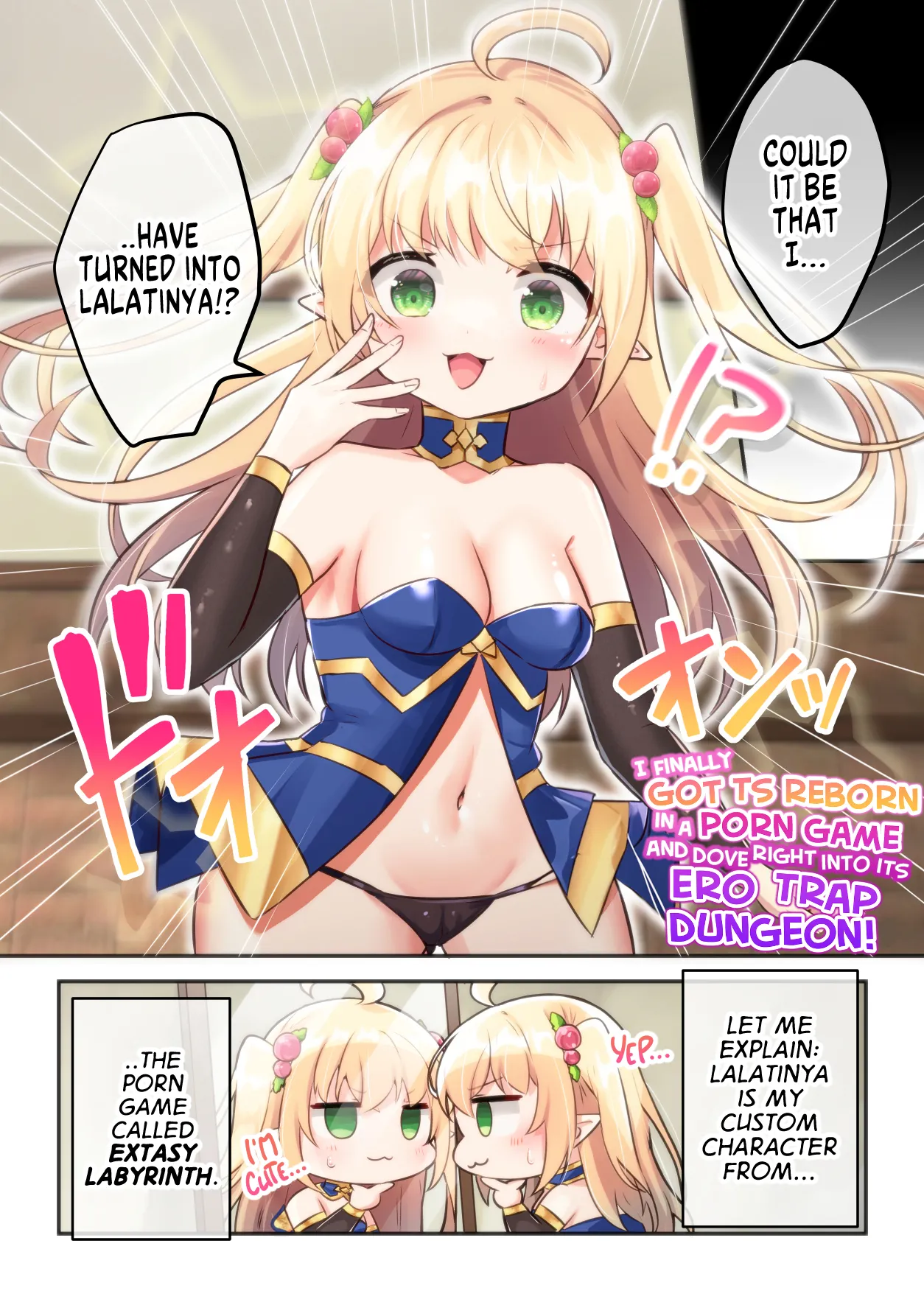 I Finally Got TS Reborn in a Porn Game and Dove Right into its Ero Trap Dungeon! page 4