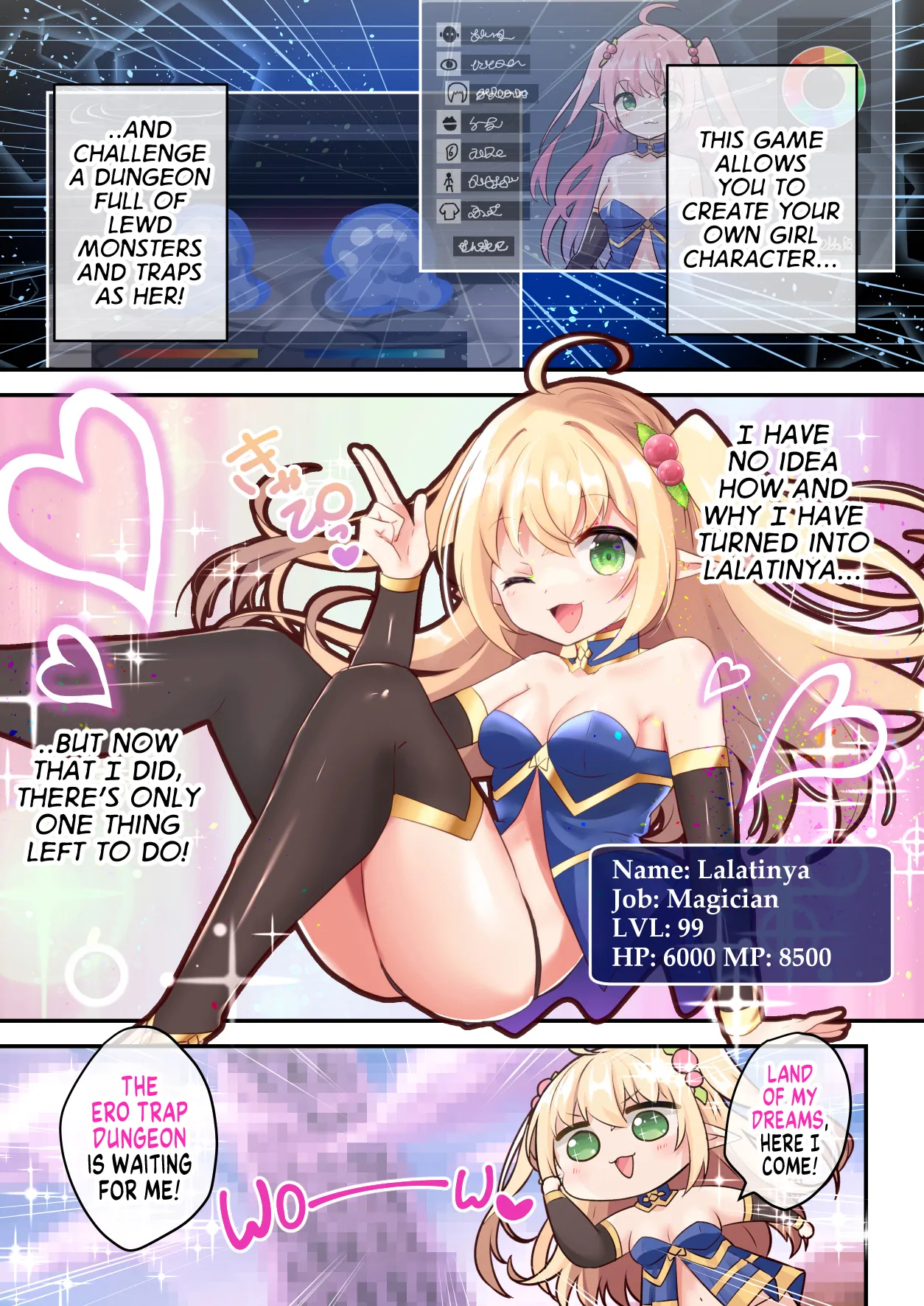 I Finally Got TS Reborn in a Porn Game and Dove Right into its Ero Trap Dungeon! page 5