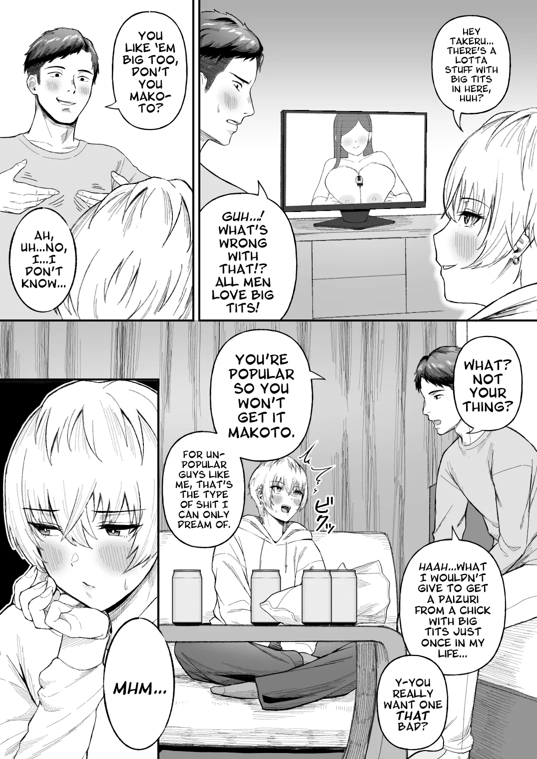 I Found Out My Pretty Boy Friend Was Actually A Chick With Huge Tits! page 4