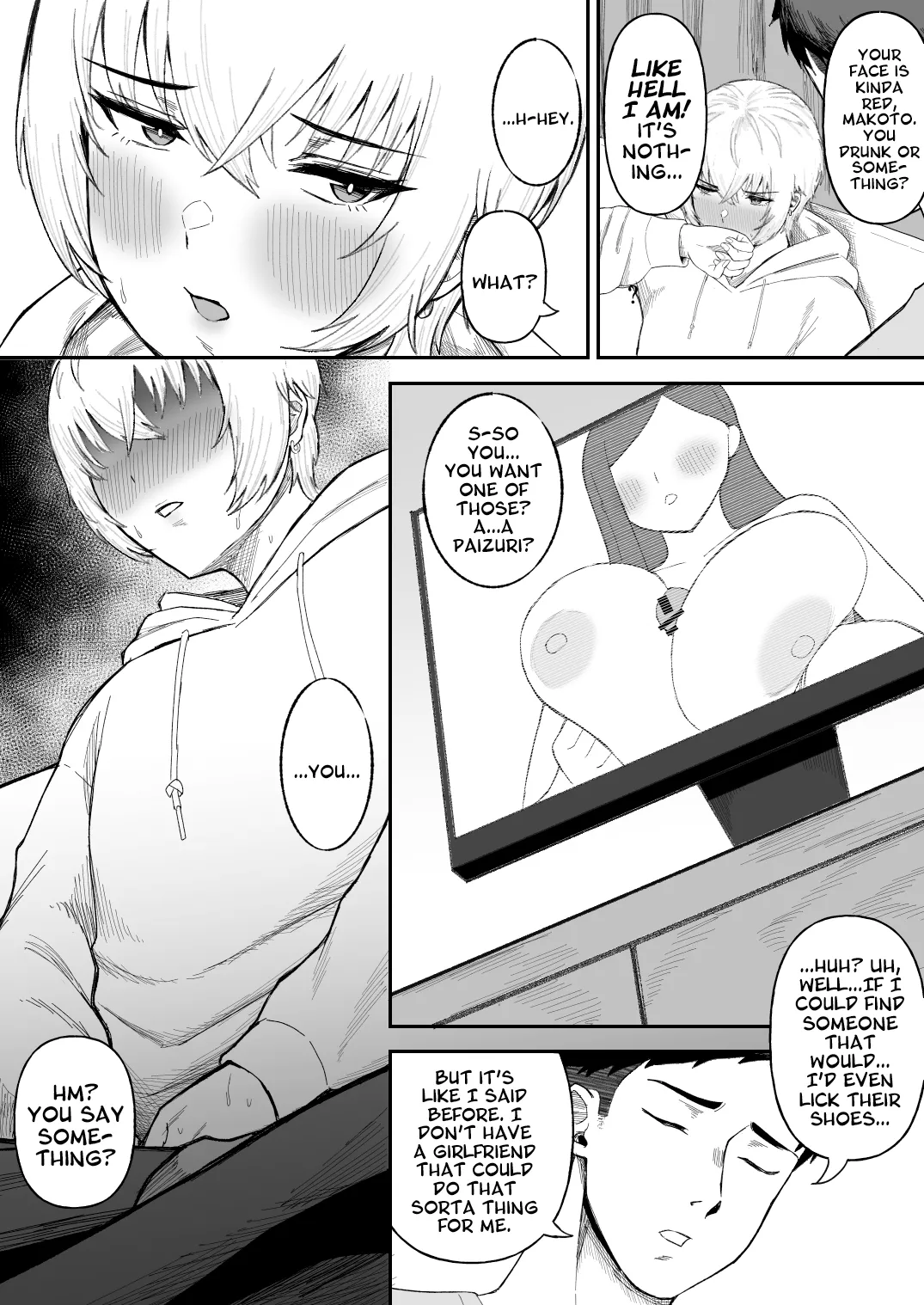 I Found Out My Pretty Boy Friend Was Actually A Chick With Huge Tits! page 5