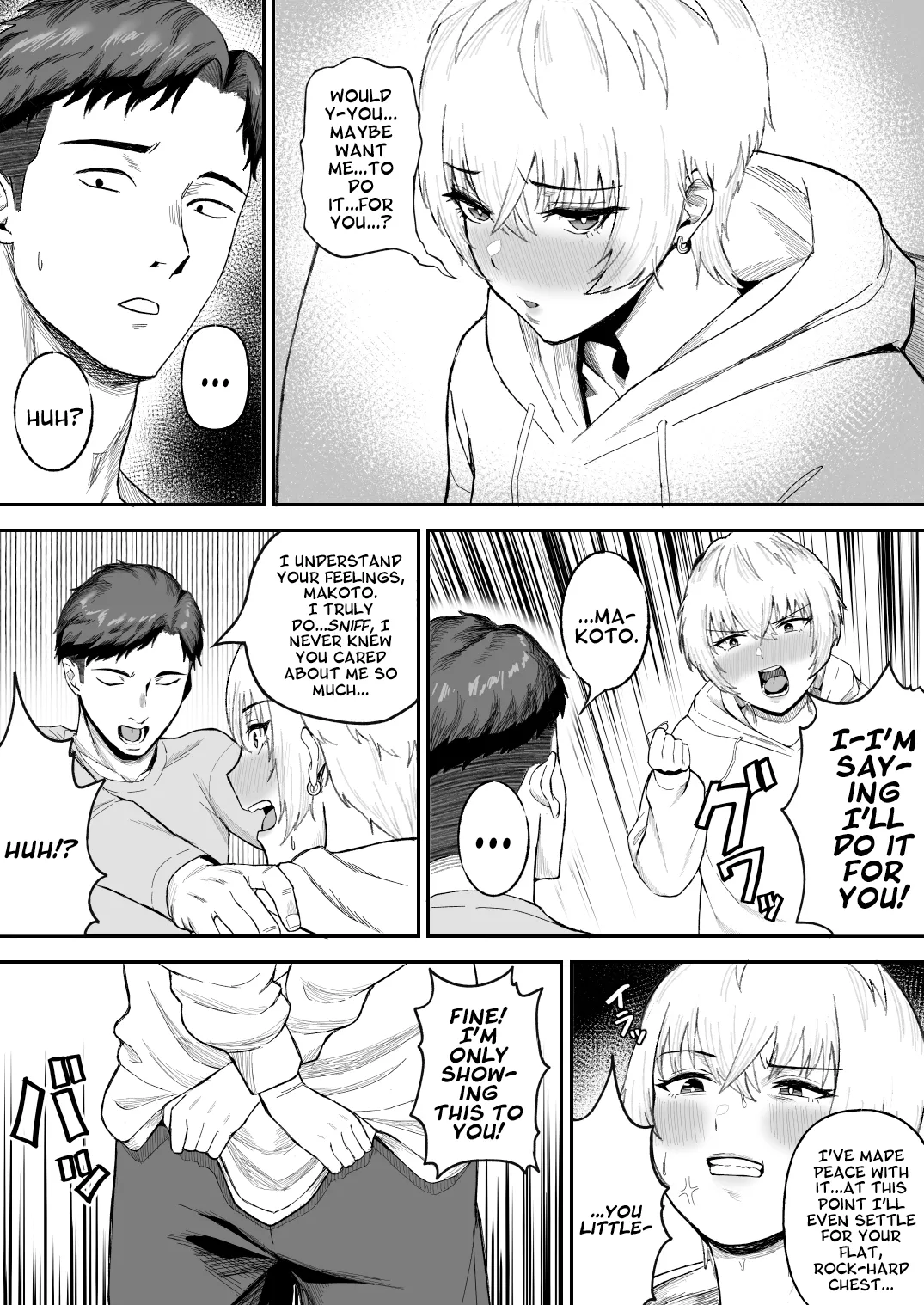 I Found Out My Pretty Boy Friend Was Actually A Chick With Huge Tits! page 6