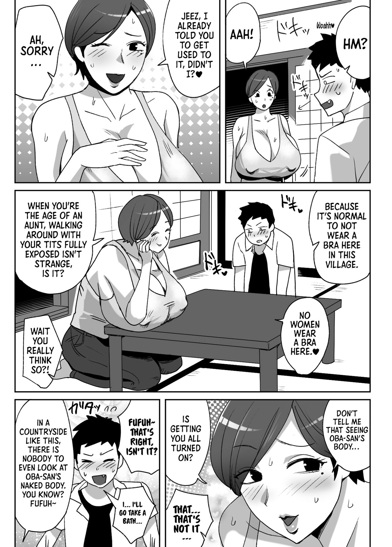 I Fucked My Aunt from the Countryside, Who didn't Think Her Huge Tits and Body were Lewd page 6