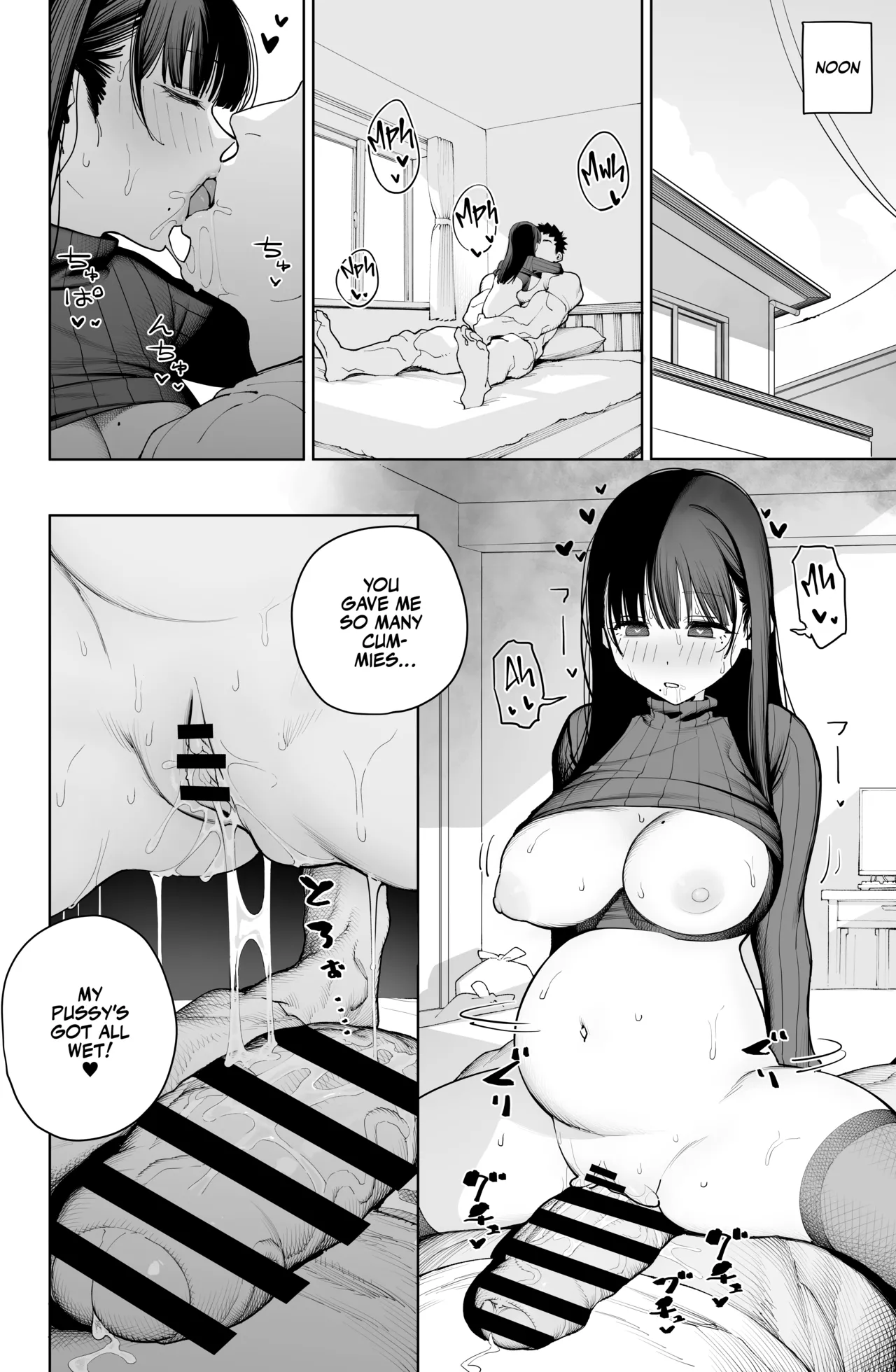 I Gave My Cousin a Preggo Tummy After Cumming Buckets Inside Her! page 32