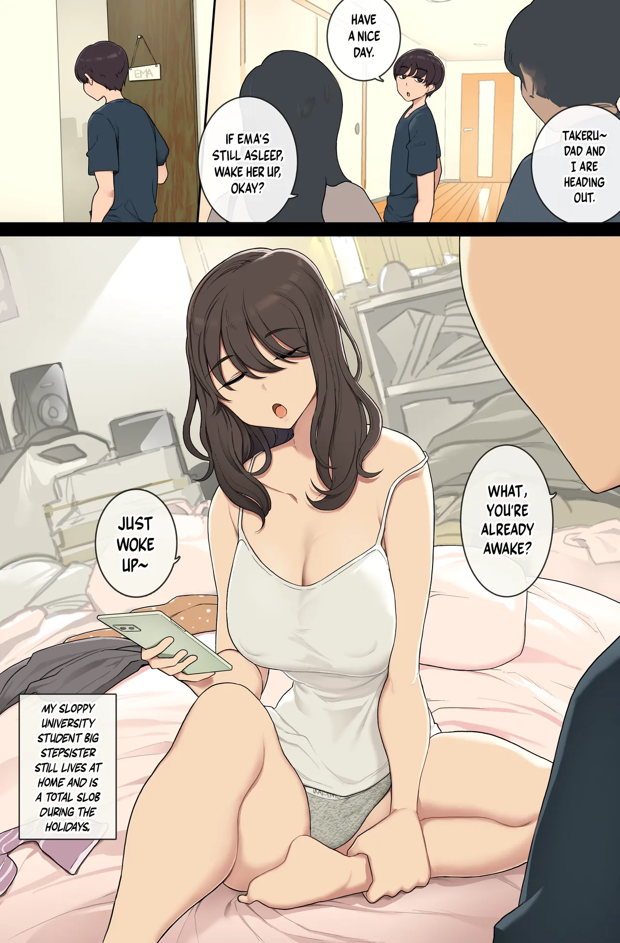 I Get to Fuck my Stepsister, Who's Sloppy in Both Her Lifestyle and Her Sense of Chastity page 1