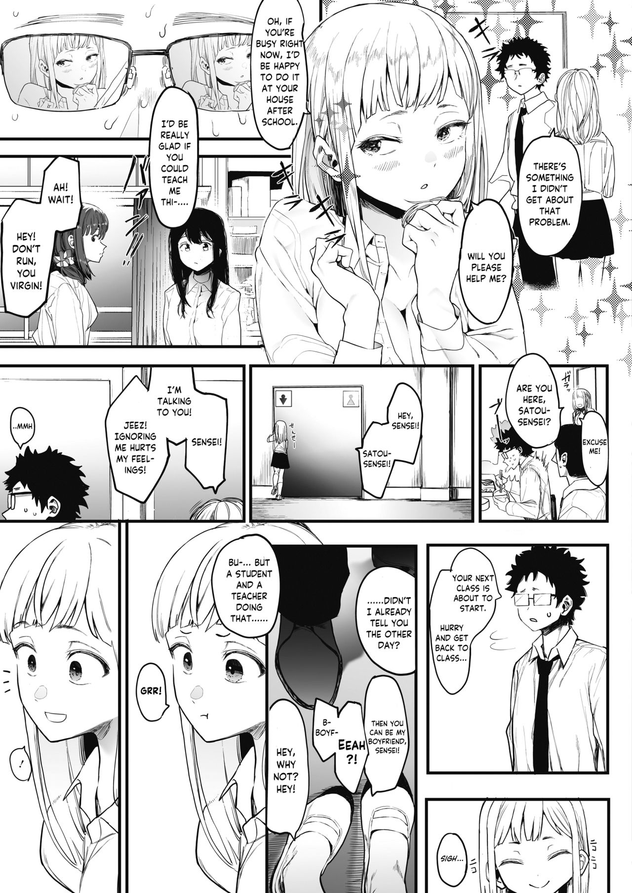 I Got a Girlfriend with Eightman-sensei's Help! page 15