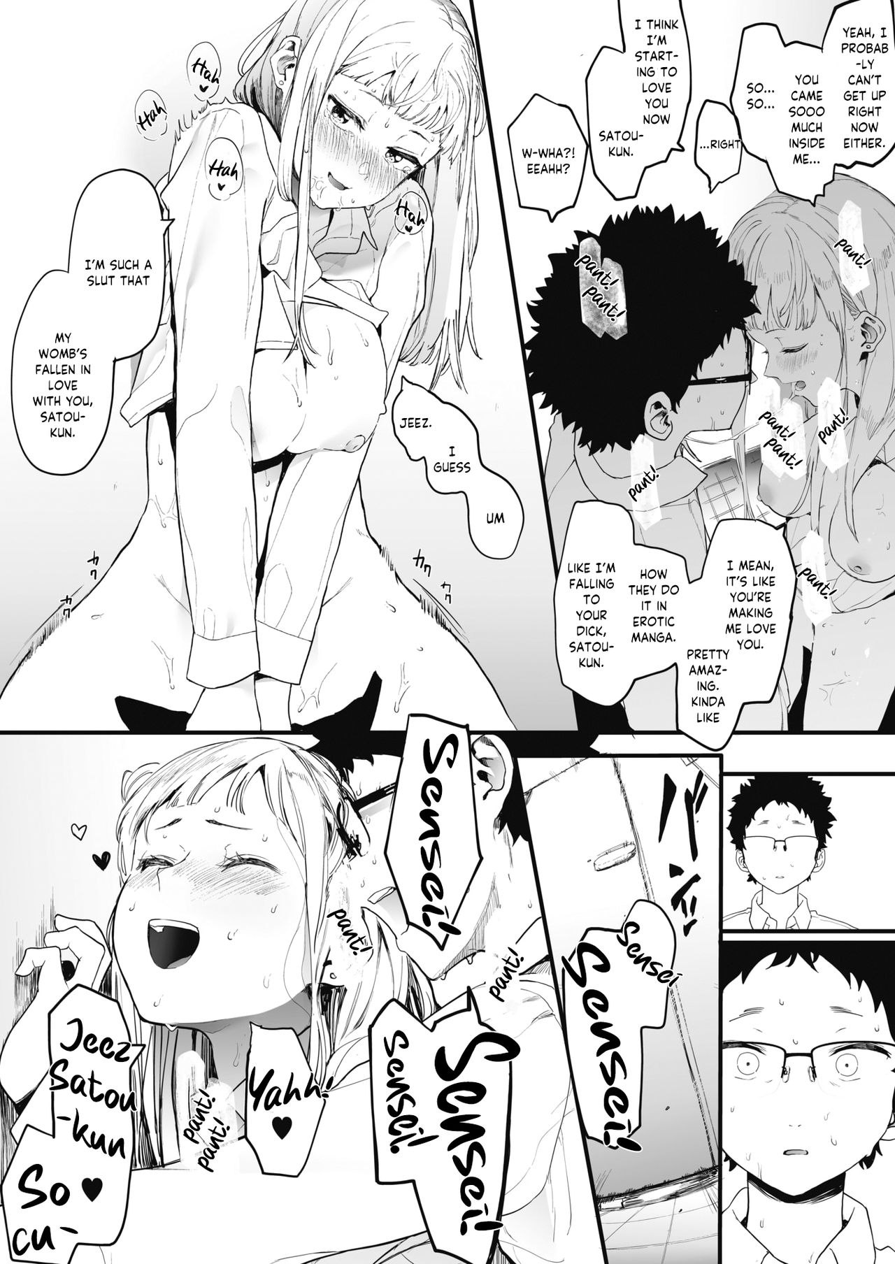 I Got a Girlfriend with Eightman-sensei's Help! page 30